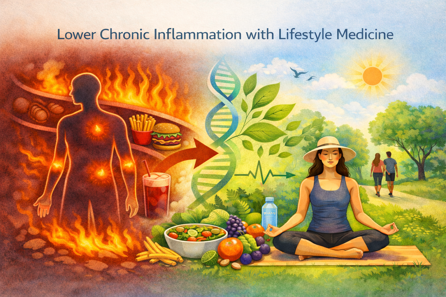 How to Lower Chronic Inflammation with Lifestyle Medicine